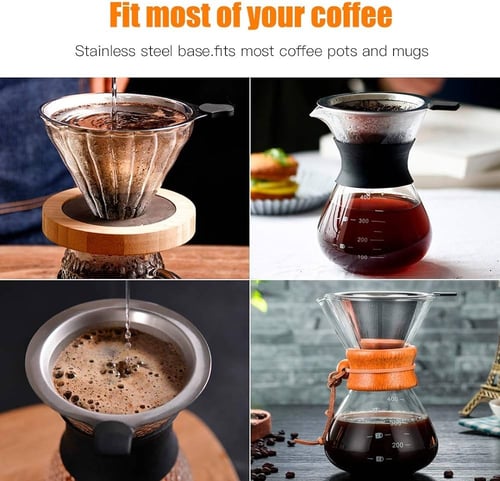 فلتر ستانليس ستيل قابل لإعادة الاستخدام