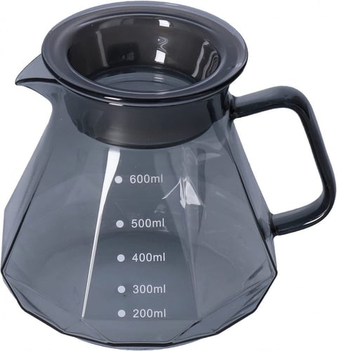 سيرفر زجاجي 02 اسود شفاف