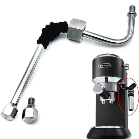 عصا تبخير حليب بديلة لمكائن ديلونجي ديديكا مع راسي...