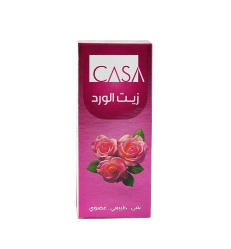 زيت الورد الطبيعي للتفتيح وترطيب البشره من كازا -...