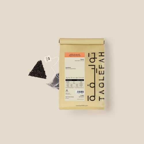 شاي إيرل جراي العضوي