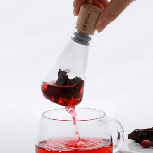 فلاسك بلس - مصفاة شاي زجاجية