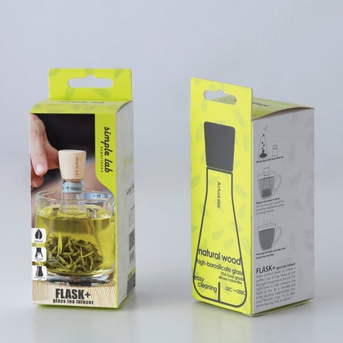 فلاسك بلس - مصفاة شاي زجاجية