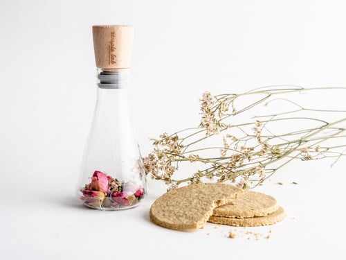 فلاسك بلس - مصفاة شاي زجاجية