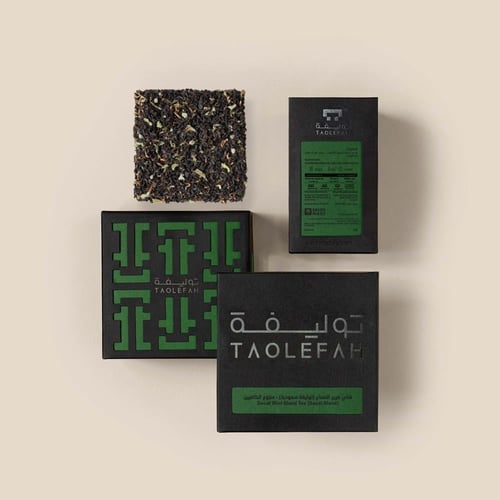 شاي مزيج النعناع (توليفة سعودية) - منزوع الكافين