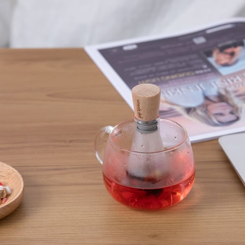 فلاسك بلس - مصفاة شاي زجاجية