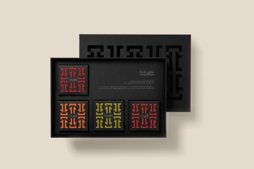 مجموعة الشاي منزوع الكافيين (4 أنواع) - أكياس شاي