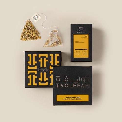 أزهار البابونج العضوية