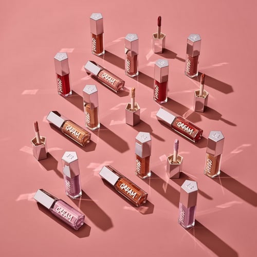 قلوس ملمع ومكبر شفاه بومب كريم من فنتي بيوتي