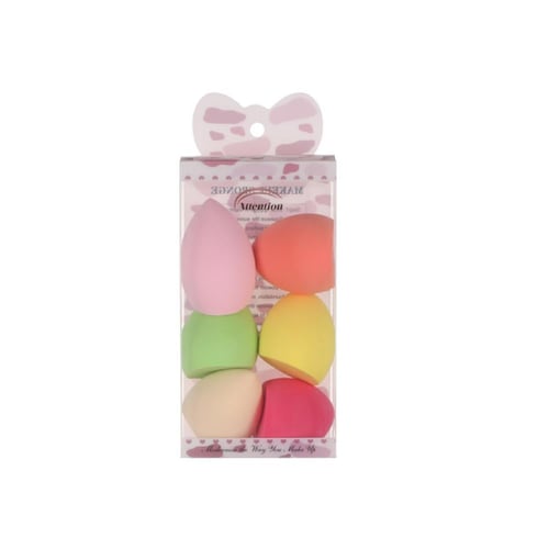 طقم اسفنجة مكياج من اتنشن كير - 6 قطع