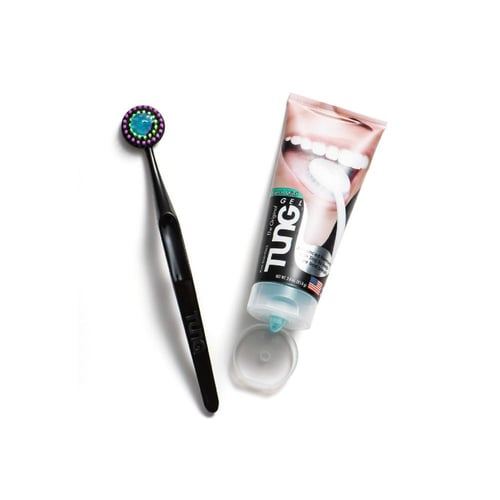 فرشاة تنظيف اللسان من تونج