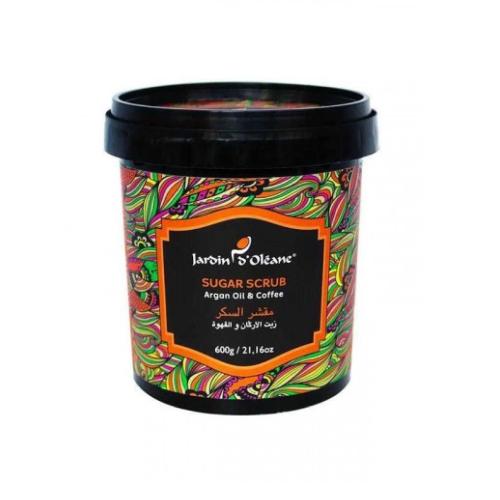 مقشر السكر زيت الاركان والقهوة من جاردن اوليان-600...
