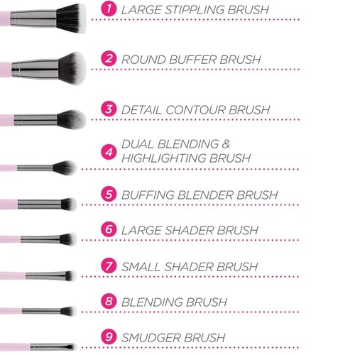 طقم فرش السيدة بيلا 10 قطعة من بي إتش