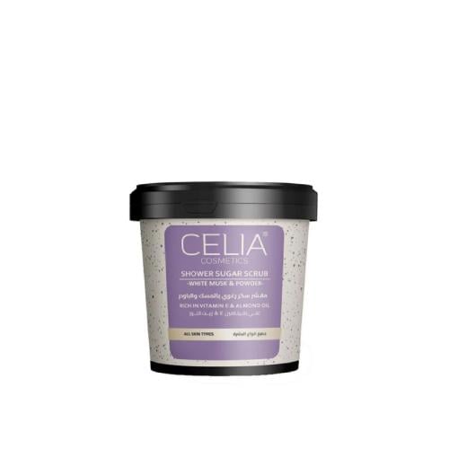 مقشر سكر رغوي مسك أبيض و باودر - 600غ