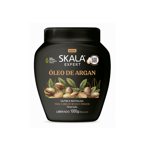 كريم معالج للشعر بخلاصة زيت الارغان من سكالا - 100...