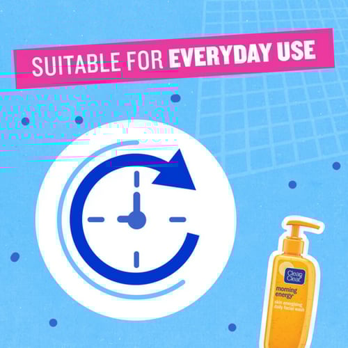 غسول يومي منشط للوجه من كلين اند كلير - 150مل