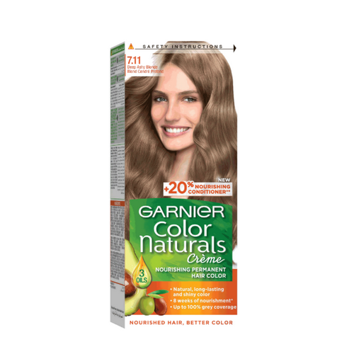 صبغة كولور ناتشرلز كريم من غارنييه - اشقر رمادي عم...