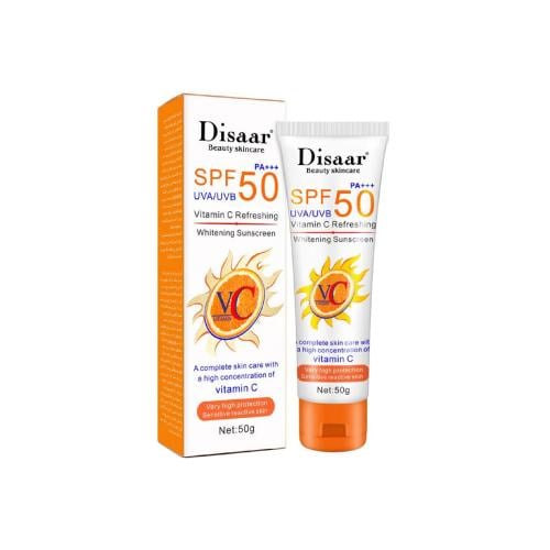 كريم واقي شمس مع فيتامين سي بعامل حماية +SPF50 من...