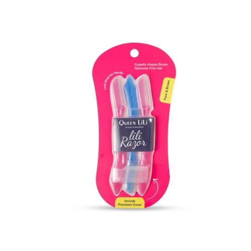 شفرات حلاقه للوجه و الحواجب من كوين لي لي - 3 شفرا...