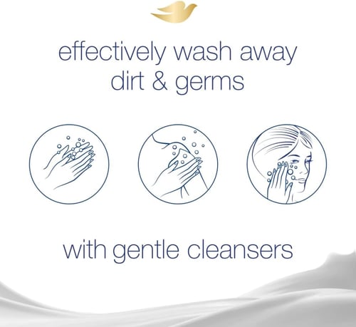 صابون بينك مرطب ومغذي للبشرة من دوف - 125 جم