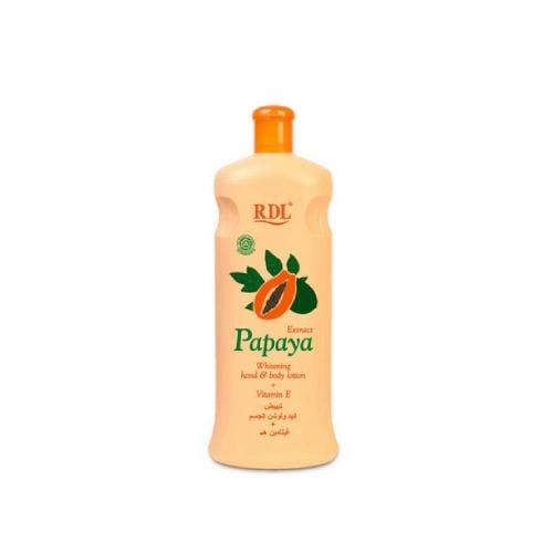 لوشن تفتيح الجسم و اليدين بخلاصة البابايا وفيتامين...