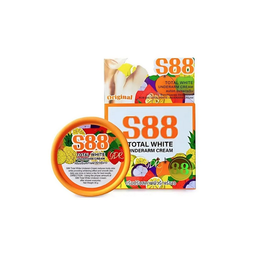 كريم S88 توتال وايت تفتيح تحت الابط - 35 جم