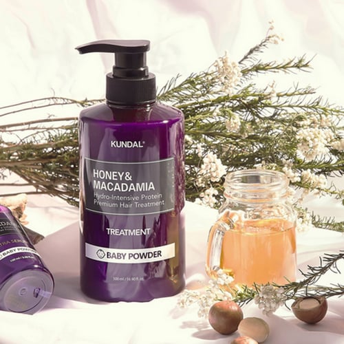 معالج الشعر البروتين المكثف بالعسل والمكاديميا من...