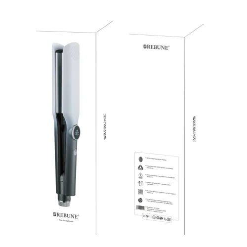 مكواة فرد شعر احترافية بشاشة حرارة رقمية من ريبون-RE-2219