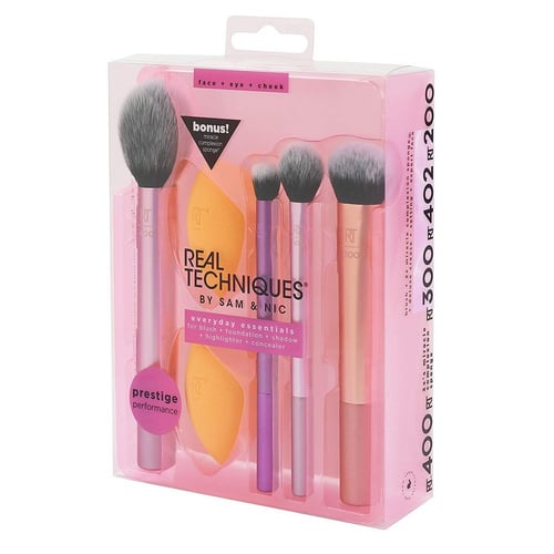 مجموعة فرش مكياج ضروريات كل يوم من ريل تكنيك