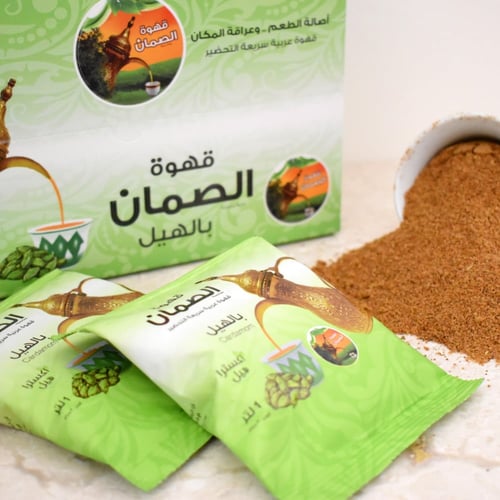 قهوة الصمان قهوة سعودية سريعة التحضير بطعم الهيل ت...