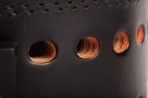 حزام جلد (Lever) 13مم بمقبض سهل الشد والفك