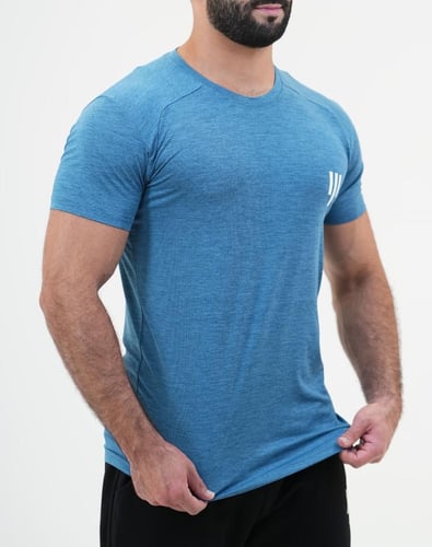 تي شيرت رياضي v1 - أزرق