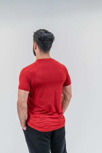 تي شيرت رياضي v2 - أحمر