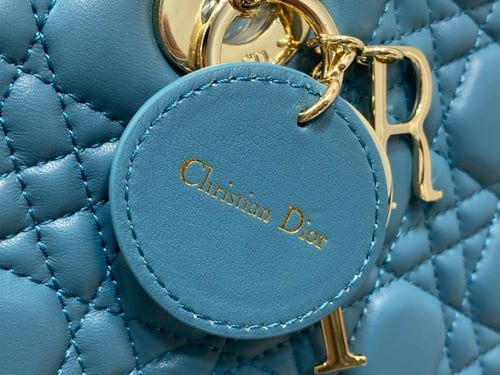 Large blue lady dior