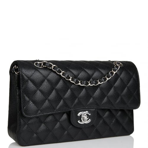 Chanel 7A real leather caviar flap with box