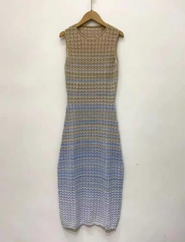 Sandro knit dress multi