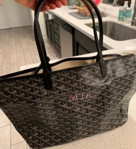 Custom Goyard tote