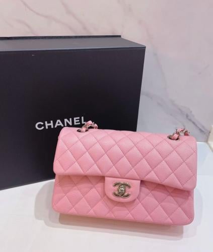 Chanel pink flap