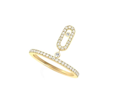 Messika ring with packaging