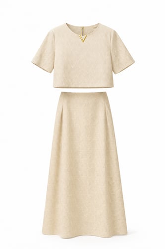 Valentino skirt set size M تسليم فوري