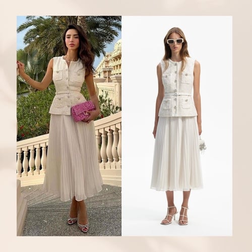 Self portrait sparkly dress size M تسليم فوري