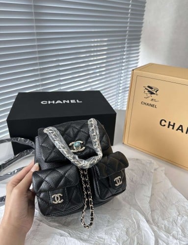 Channel mini backpack