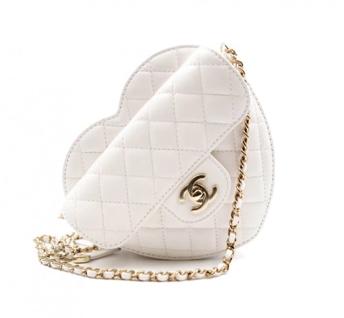Chanel heart bag