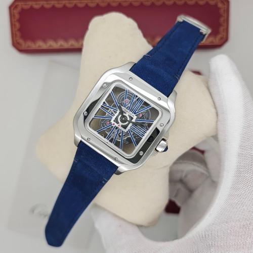 ساعة كارتير سانتوس مكشوف