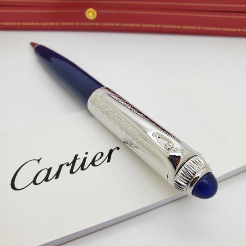 قلم كارتير رودستر فضي على كحلي