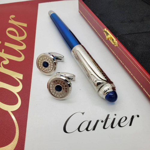 طقم كارتير رودستر قلم وكبك غطاء