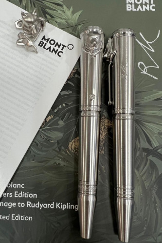 طقم مونت بلانك الذئب قلم وكبك غطاء