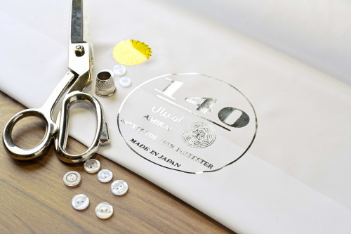 تفصيل ثوب رجالي صيفي قماش أميرال 140 ياباني سلك طا...