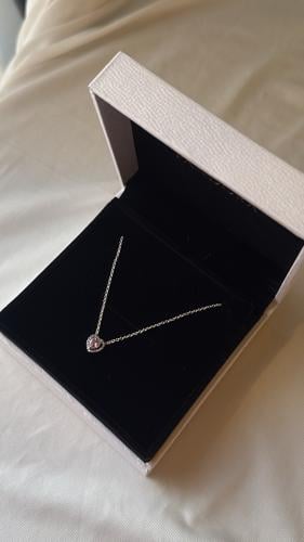 Pink Heart Necklace