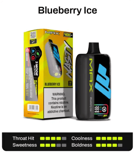 Nasty puff 40000 blueberry ice 50 nicotine
